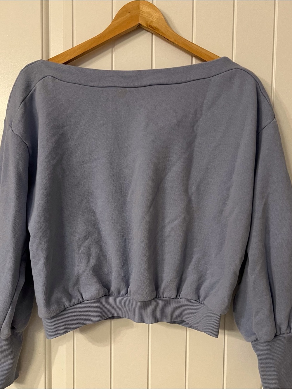 Anthropologie Maeve Light Lavender Knit Top/Hoodie